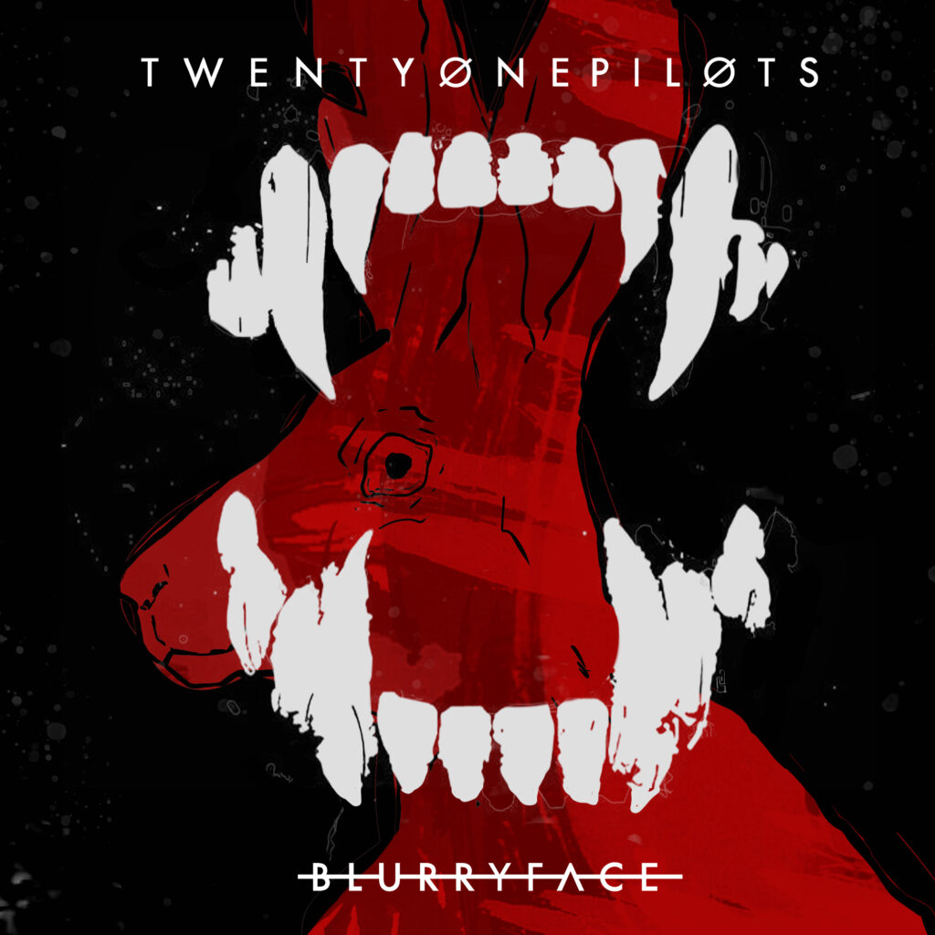 twenty one pilots reimagine album cover Blurryface