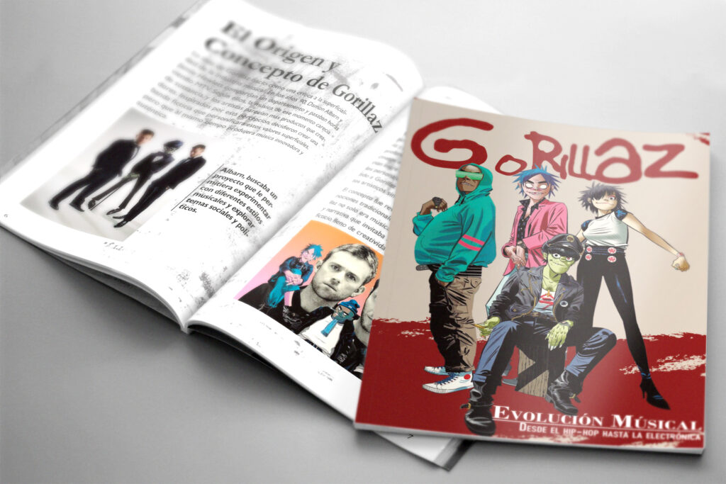revista gorillaz